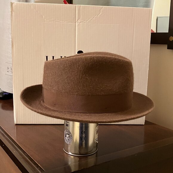 Magill Other - Magill Brown Teardrop Fedora - Size: 58